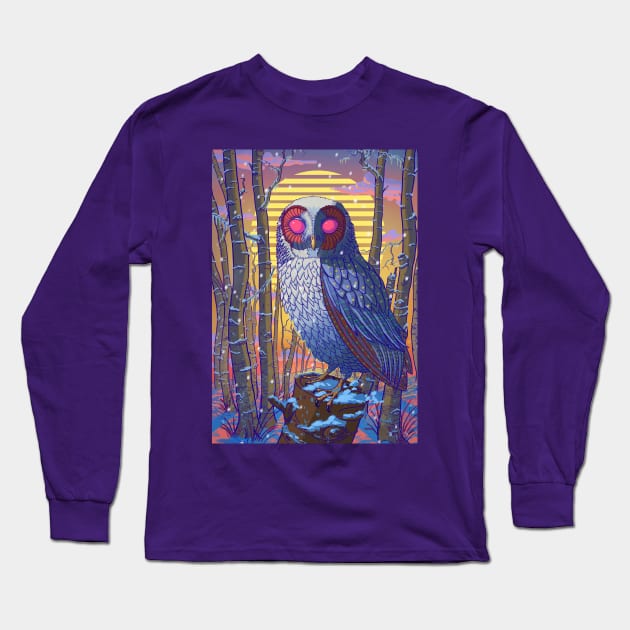 The Watchful One Long Sleeve T-Shirt by cianciolaadam